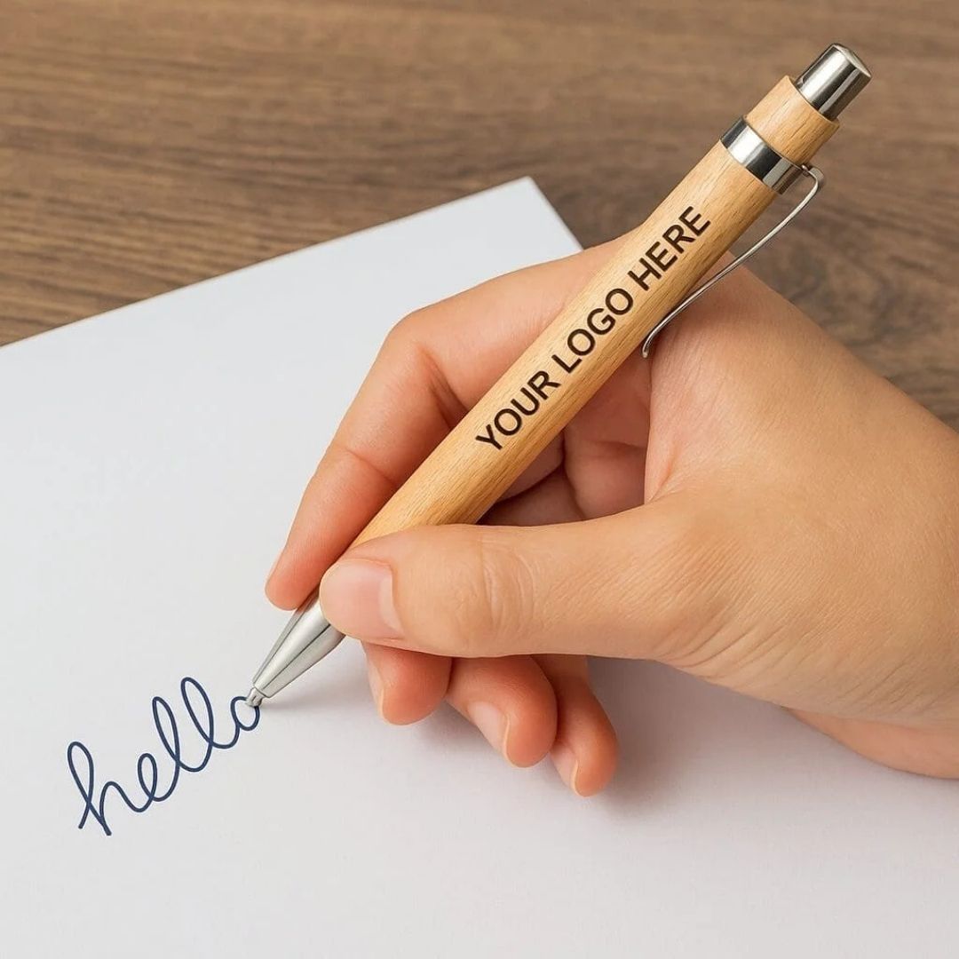 1779693997_Wooden Magnetic Pen Stand with Customized Engraving- 2